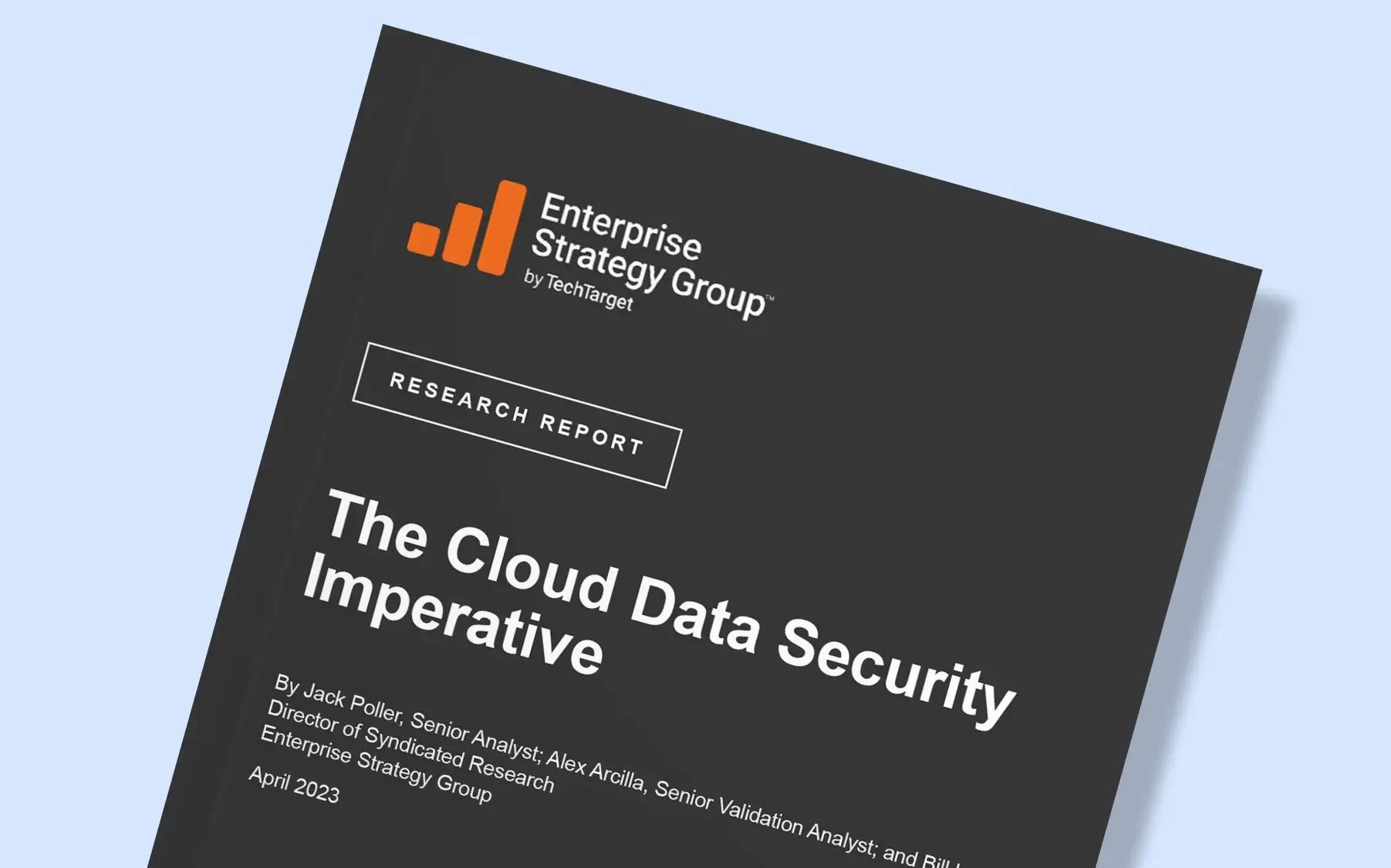 ESG Report Cloud Data Security Imperative