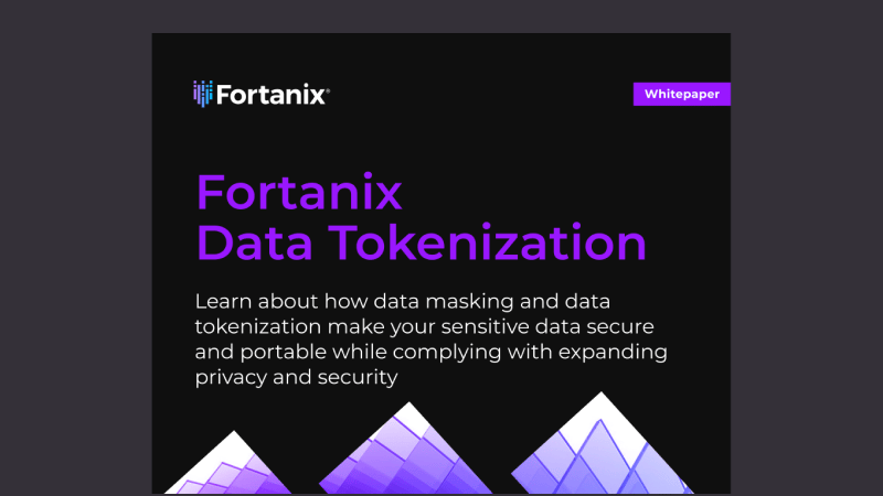 Fortanix  Data Tokenization_thumb
